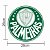 Painel Festa Palmeiras ESCUDO Decoração EVA 3D 26cm - Imagem 2
