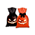 16 Sacolas surpresa Decoração Halloween Abobora Festa Anivers - Imagem 5