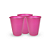 50 Copos Descartáveis Festa Rosa Fucsia Decoração Aniversár - Imagem 5