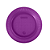 10 Pratos Descartáveis Festa Aniversário Roxo 15cm - Imagem 4
