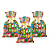 40 Lembrancinhas Sacolas Surpresa Festa Toy Story Decoração - Imagem 1