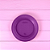 Kit Descartáveis Roxo festas 110peçs Pratos Copos Garfos - Imagem 2