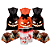 Kit Festa Halloween Decoração Copos Sacolas Forminhas 66PÇS - Imagem 1