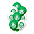 Kit festa Palmeiras Decoração anive Painel 1,40m + 20 Balão - Imagem 7