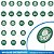 Kit festa Palmeiras Decoração Aniversário em EVA 39pçs - Imagem 3