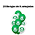 Kit festa Palmeiras Decoração Aniversário em EVA 39pçs - Imagem 6