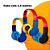 KIT 20 HEADPHONE KIDS GO fone para Crianças  ATACADO - Imagem 9