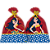 8 Sacolas Lembrancinhas Mulher Maravilha Kids decoração aniv - Imagem 2