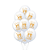 25 Balão Festa Ano Novo Decoração Reveillon final de ano 11" - Imagem 5