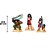 6 Display de mesa Festa Moana 2 Decoração aniversário 23cm - Imagem 1