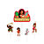 Topo de Bolo Festa Moana 2 Decoração Aniversário 5pçs - Imagem 5