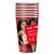 8 Copos Feta Moana 2 Decoração Aniversário Resistênte 180ml - Imagem 3