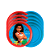 8 Pratos 18cm Festa Moana 2 Decoração aniversário completo - Imagem 1
