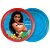 8 Pratos 18cm Festa Moana 2 Decoração aniversário completo - Imagem 8