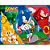 Kit festa Sonic Decoração Aniversário Toalha + Painel - Imagem 4