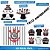Kit festa Corinthians Decoração completa Aniversário 39pçs - Imagem 6