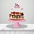 Topo de bolo festa Minnie Rosa Decoração Aniversário complet - Imagem 1