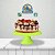 Topo de bolo festa Stitch Decoração 3pç Aniversário completo - Imagem 1