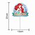 Topo de bolo festa Ariel Decoração Sereia Aniversário 3pçs - Imagem 2