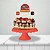 Topo de bolo festa Carros Disney Decoração Aniversário EVA - Imagem 1