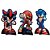 6 Display de mesa Decoração Sonic 3 Festa completa 20cm - Imagem 3