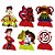 6 Display de mesa Decoração Enaldinho Festa completa 20cm - Imagem 5