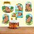 Kit festa Capivara Decoração Aniversário completa 6pçs EVA - Imagem 2
