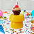 Mini Boleira Cogumelo 10Cm Alegra Bolo Doces Festa Decoração - Imagem 17