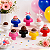 Mini Boleira Cogumelo 10Cm Alegra Bolo Doces Festa Decoração - Imagem 8