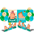 Kit festa Capivara Decoração Cartaz +Balão +Display completo - Imagem 1