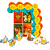 Kit festa Rei Leão Decoração Aniversári Cartaz+Balão+Display - Imagem 1