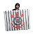 Kit Festa Corinthians Decoração Toalha Preta+ Baloes+ painel - Imagem 2