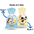 8 Sacola Lembrancinha Decoração Looney Tunes Festa 14x25cm - Imagem 5