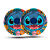 Kit Festa Stitch Decoração Descartáveis Pratos + Copos 16uni - Imagem 3