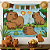 Painel Festa Capivara Decoração Aniversário e Eventos TNT 1m - Imagem 6