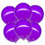 50 Balão Bexigas N9" Decoração Violeta Mais cor e brilho - Imagem 5