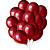 50 Balão Bexigas N9" Decoração Marsala Mais cor e brilho - Imagem 1