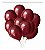 50 Balão Bexigas N9" Decoração Marsala Mais cor e brilho - Imagem 2