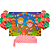 Kit festa Junina Arraia Julina Painel GG + Toalha 1m+ Balão - Imagem 1