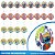 Kit festa Junino Stitch Decoração Junina Arraia 33pçs+ Balão - Imagem 3