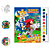 Livro para colorir Sonic Aventura Aquarela mais divertido - Imagem 1