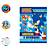 Livro para colorir Sonic Adesivos + Passa tempo divertido - Imagem 1