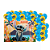 Kit festa Stitch Filme Decoração aniversário Painel + Balão - Imagem 1