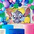Kit festa Stitch Baby Decoração aniversário Painel + Toalha - Imagem 6