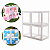 Caixa personalizada transparente para bexigas/ decoração - Imagem 3