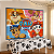 Kit Festa Patrulha canina Decoração Painel + Toalha Patinhas - Imagem 1