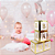 Kit Chá Revelão Festa Baby Decoração Caixas p/balão + Painel - Imagem 8