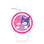 Vela Plana Decoração My Melody E Kuromi Festa Pavio Magico - Imagem 1