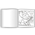 Livro para Colorir STITCH COMFY RELAX Mais resistênte - Imagem 2
