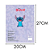 Livro De Atividades Ler e colorir Stitch Disney Divertido - Imagem 3
